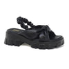 Women’s Brielle-15 Open Toe Ruffle Ankle Strap Platform Sandal. - Yoki 