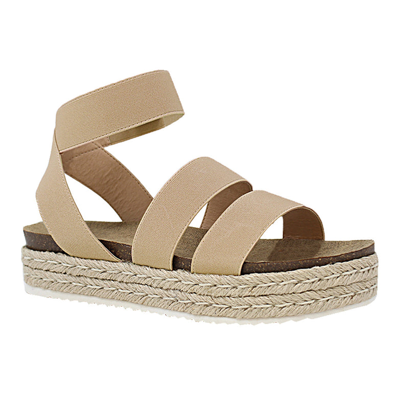 Skechers Sandals Womens Summer Dressy Platform Sandals, Woven Knot